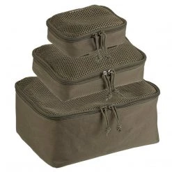 MIL-TEC 3-PIECE MESH POUCH SET | MOLLE Compatible Bag Organiser