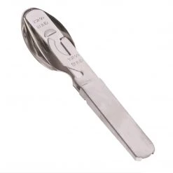 Camping & Survival MIL-TEC FOUR PIECE FIELD CUTLERY SET | Stainless Steel Camping KFS Set