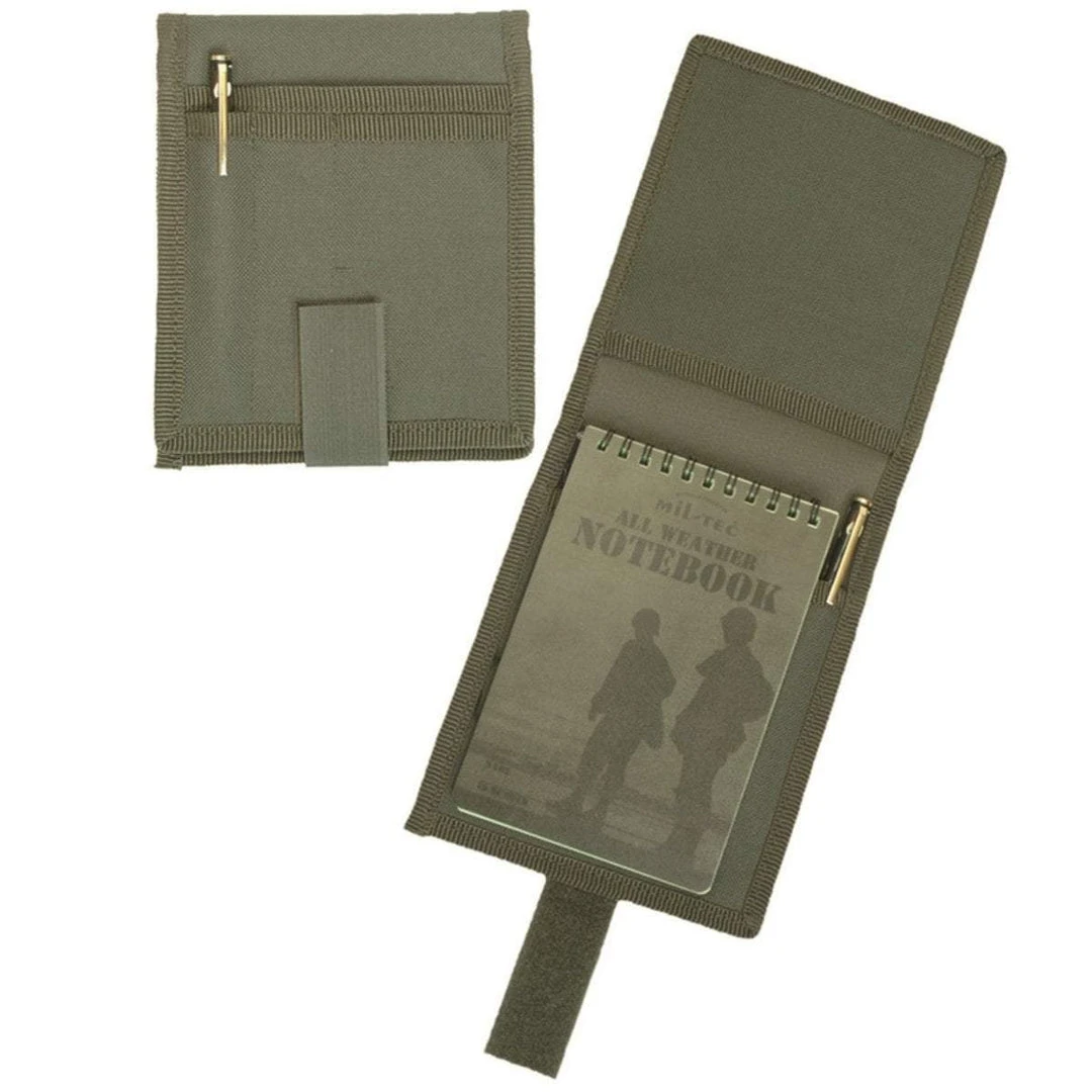 MIL-TEC A6 NOTEBOOK HOLDER | Military Top-Spiral Notepad Pouch 4 MIL-TEC A6 NOTEBOOK HOLDER | Military Top-Spiral Notepad Pouch