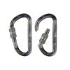 MIL-TEC ACCESSORY LINK CARABINER 80mm | Woodland Camo, Sold In Pairs