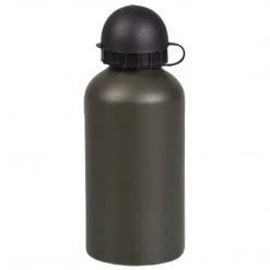 Camping & Survival MIL-TEC ALUMINIUM REUSABLE DRINKING BOTTLE 500ml | Screw-On Lid