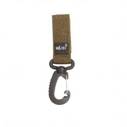 MIL-TEC BELT LOOP WITH CARABINER | Hanging Accessory Clip, Keyring