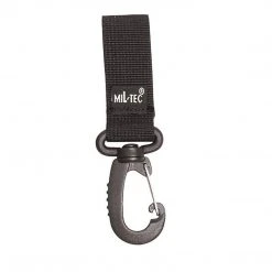 MIL-TEC BELT LOOP WITH CARABINER | Hanging Accessory Clip, Keyring