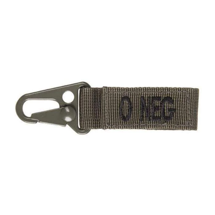 Other Bag Accessories MIL-TEC BLOOD GROUP KEY HOLDER | MOLLE Compatible, Pack Of 5 25 Other Bag Accessories MIL-TEC BLOOD GROUP KEY HOLDER | MOLLE Compatible, Pack Of 5