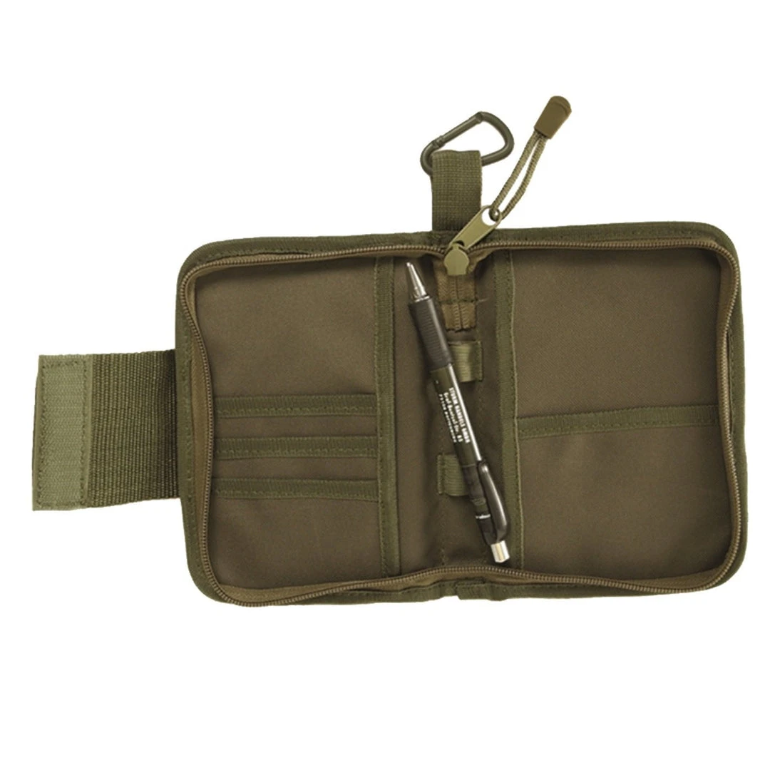 Camping & Survival MIL-TEC COMMANDER A6 NOTEBOOK HOLDER | Top-Spiral Notepad Pouch 2 Camping & Survival MIL-TEC COMMANDER A6 NOTEBOOK HOLDER | Top-Spiral Notepad Pouch