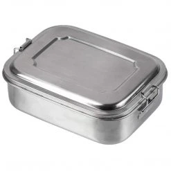 Camping & Survival MIL-TEC COMPACT STAINLESS STEEL LUNCH BOX 16cm | Metal Food Container