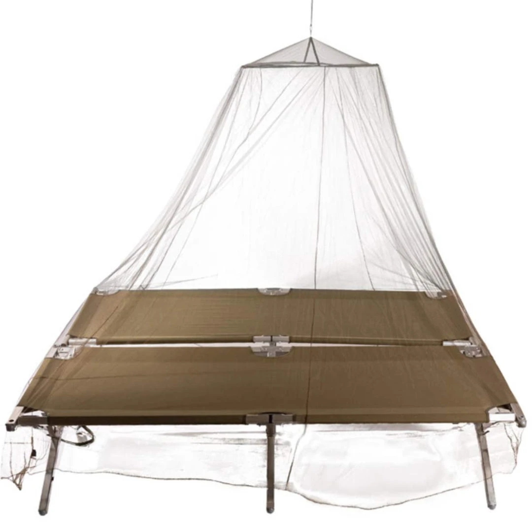 MIL-TEC DOUBLE MOSQUITO NET | For Camp Beds, With Storage Bag 1 MIL-TEC DOUBLE MOSQUITO NET | For Camp Beds, With Storage Bag