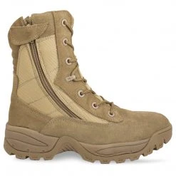 MIL-TEC DOUBLE SIDE-ZIP BOOTS DESERT | Lightweight Combat Boots