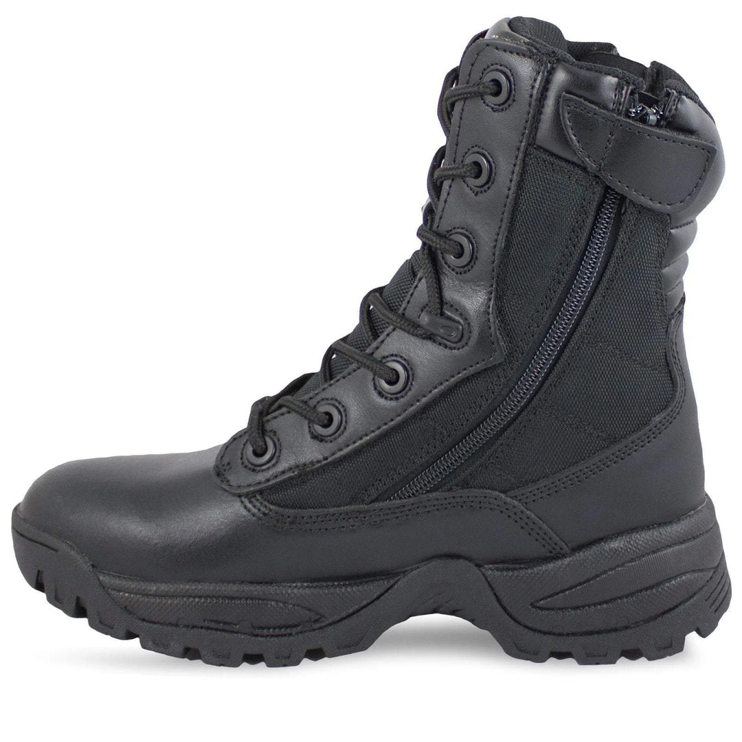 MIL-TEC DOUBLE SIDE-ZIP BOOTS BLACK | Lightweight Tactical Boots Footwear 3 MIL-TEC DOUBLE SIDE-ZIP BOOTS BLACK | Lightweight Tactical Boots Footwear