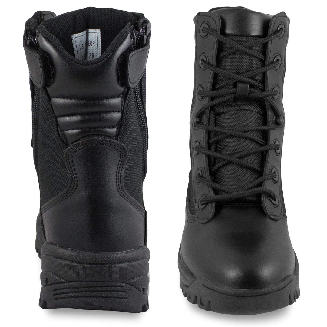 MIL-TEC DOUBLE SIDE-ZIP BOOTS BLACK | Lightweight Tactical Boots Footwear 4 MIL-TEC DOUBLE SIDE-ZIP BOOTS BLACK | Lightweight Tactical Boots Footwear