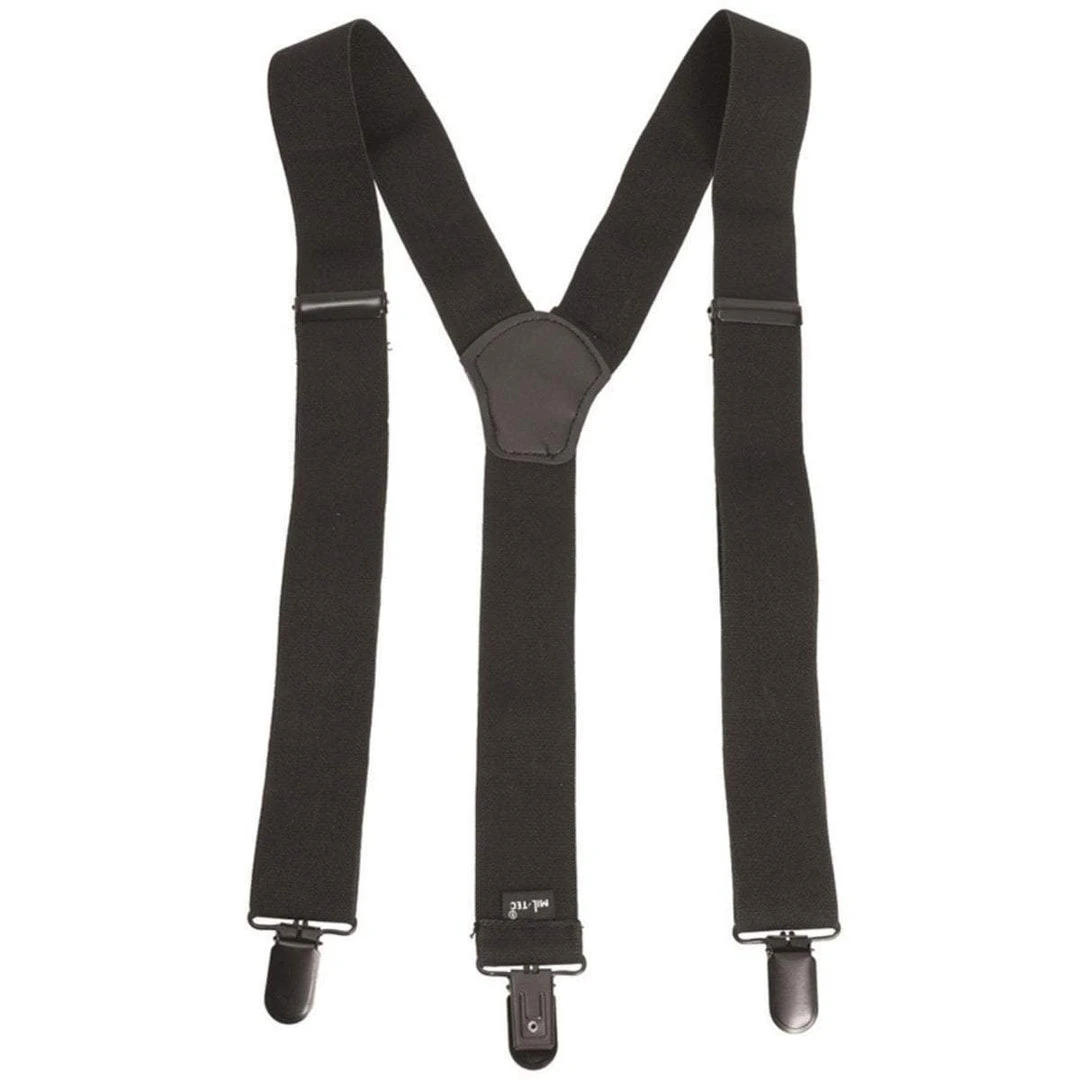 Belts MIL-TEC ELASTICATED BRACES | Stretchy Fabric With Three Clips Belts MIL-TEC ELASTICATED BRACES | Stretchy Fabric With Three Clips