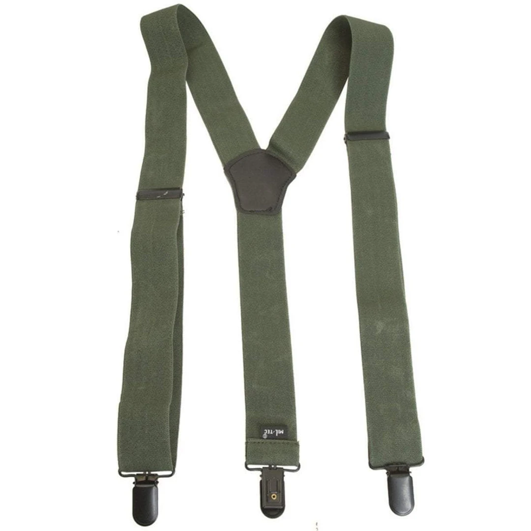 Belts MIL-TEC ELASTICATED BRACES | Stretchy Fabric With Three Clips Belts MIL-TEC ELASTICATED BRACES | Stretchy Fabric With Three Clips