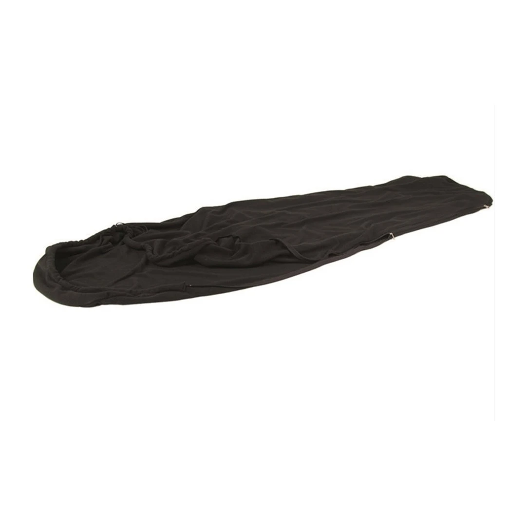 Bivvi Bags & Liners MIL-TEC FLEECE SLEEPING BAG LINER | With Side Zip, 220cm X 80cm 2 Bivvi Bags & Liners MIL-TEC FLEECE SLEEPING BAG LINER | With Side Zip, 220cm X 80cm