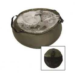 Camping & Survival MIL-TEC FOLDING CAMPING SINK | Rip-Stop Wash Basin For Dishes 10L
