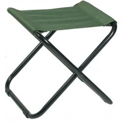MIL-TEC FOLDING CAMPING STOOL | Steel Framed Fishing Seat, 37cm X 35cm