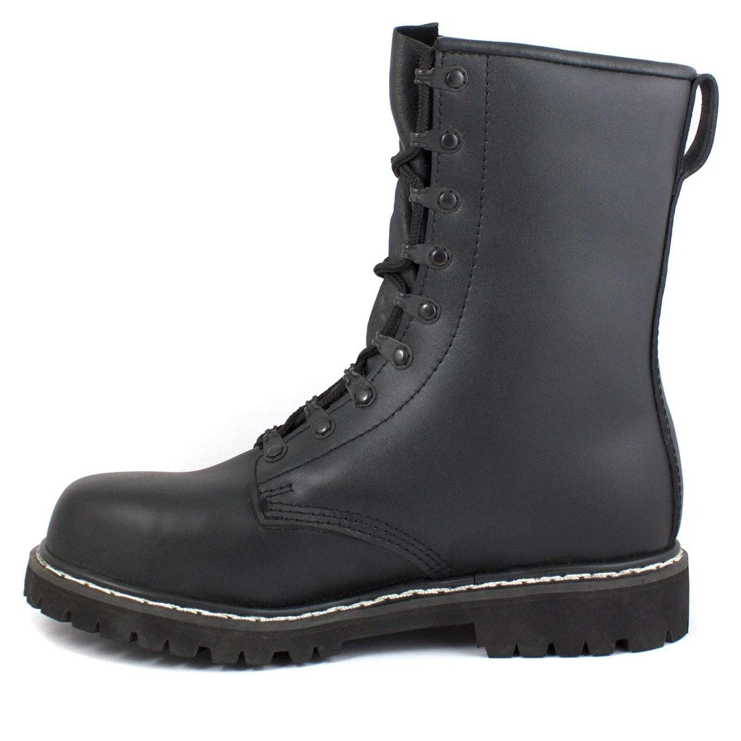 Discontinued Product MIL-TEC GERMAN ARMY PARATROOPER BOOTS TSR | Full Leather, Black 3 Discontinued Product MIL-TEC GERMAN ARMY PARATROOPER BOOTS TSR | Full Leather, Black