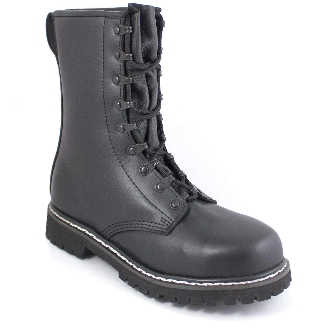 Discontinued Product MIL-TEC GERMAN ARMY PARATROOPER BOOTS TSR | Full Leather, Black 2 Discontinued Product MIL-TEC GERMAN ARMY PARATROOPER BOOTS TSR | Full Leather, Black