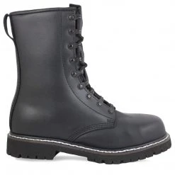 Discontinued Product MIL-TEC GERMAN ARMY PARATROOPER BOOTS TSR | Full Leather, Black