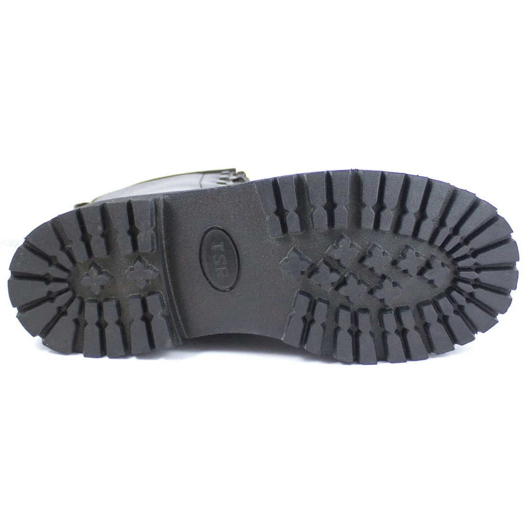 Discontinued Product MIL-TEC GERMAN ARMY PARATROOPER BOOTS TSR | Full Leather, Black 5 Discontinued Product MIL-TEC GERMAN ARMY PARATROOPER BOOTS TSR | Full Leather, Black