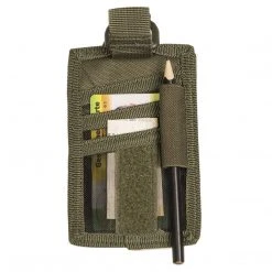 MIL-TEC ID CARD WALLET | Neck Pouch With Clear View Window Pass Holder