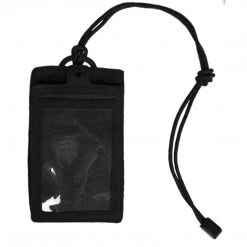 MIL-TEC ID CARD WALLET | Neck Pouch With Clear View Window Pass Holder