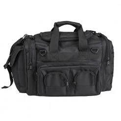 Bags, Packs & Boxes MIL-TEC K10 TACTICAL BAG 17.5L BLACK | Men's Shoulder Bag With Pockets