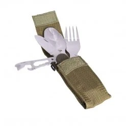 MIL-TEC KNIFE FORK SPOON SET | Military KFS Set With Multi-Tool