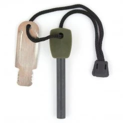 MIL-TEC LARGE FIRE STEEL | Flint & Striker Fire Starter, 6.5cm Bushcraft & Survival