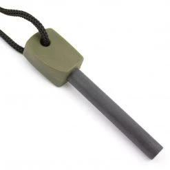 MIL-TEC LARGE FIRE STEEL | Flint & Striker Fire Starter, 6.5cm Bushcraft & Survival