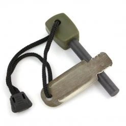 MIL-TEC LARGE FIRE STEEL | Flint & Striker Fire Starter, 6.5cm Bushcraft & Survival