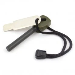 MIL-TEC LARGE FIRE STEEL | Flint & Striker Fire Starter, 6.5cm Bushcraft & Survival
