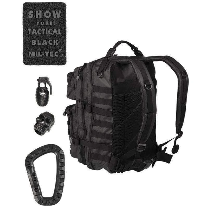 Bags, Packs & Boxes MIL-TEC LARGE TACTICAL BLACK ASSAULT BACKPACK 36L | MOLLE Rucksack 2 Bags, Packs & Boxes MIL-TEC LARGE TACTICAL BLACK ASSAULT BACKPACK 36L | MOLLE Rucksack