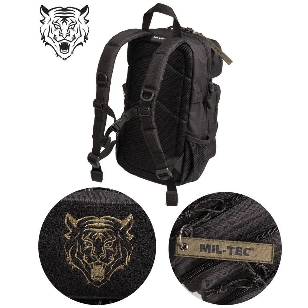 MIL-TEC LITTLE TIGER BACKPACK 14L | Kids MOLLE Rucksack, School Bag Bags, Packs & Boxes 2 MIL-TEC LITTLE TIGER BACKPACK 14L | Kids MOLLE Rucksack, School Bag Bags, Packs & Boxes
