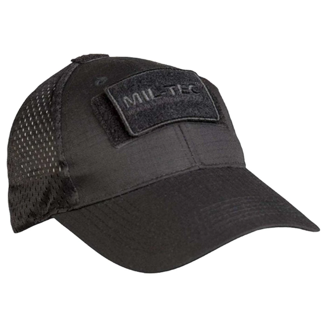 MIL-TEC MESH TACTICAL CAP | Strapback Rip-Stop Military Baseball Hat Headwear 3 MIL-TEC MESH TACTICAL CAP | Strapback Rip-Stop Military Baseball Hat Headwear