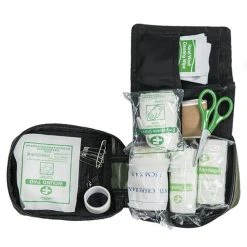 MIL-TEC MIDI FIRST AID KIT | 18-Piece IFAK Military Set, 11cm X 13.5cm Camping & Survival