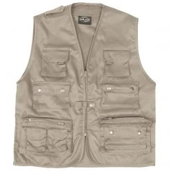 UKMCPro Sales 31 MIL-TEC MULTI-POCKET FISHING VEST | Men's 14-Pocket Utility Vest
