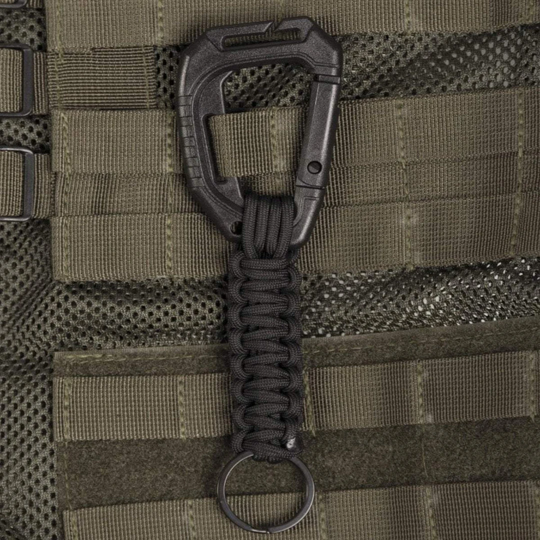 MIL-TEC PARACORD KEYHOLDER | With MOLLE Carabiner, D-Ring, 20.5cm 2 MIL-TEC PARACORD KEYHOLDER | With MOLLE Carabiner, D-Ring, 20.5cm