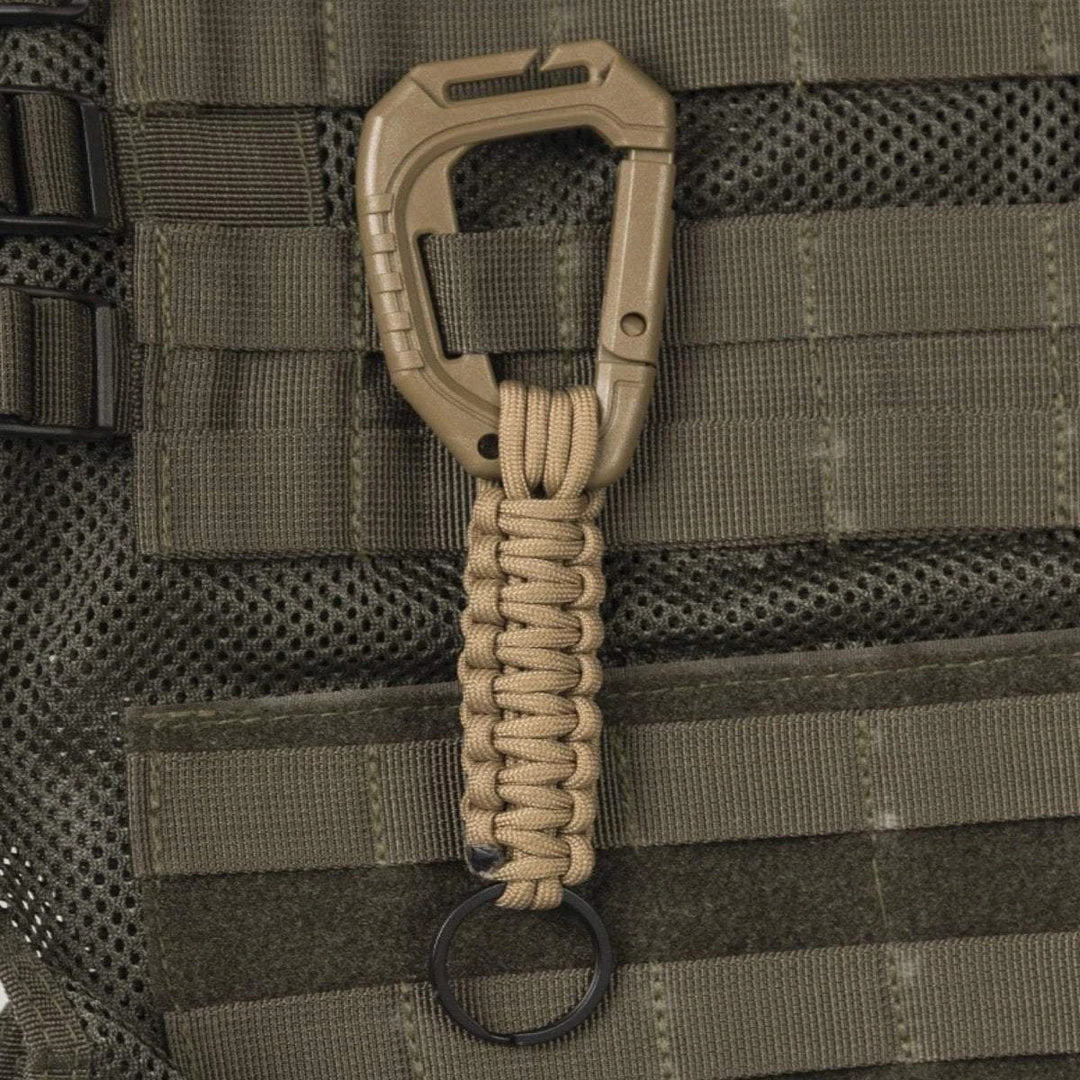 MIL-TEC PARACORD KEYHOLDER | With MOLLE Carabiner, D-Ring, 20.5cm 6 MIL-TEC PARACORD KEYHOLDER | With MOLLE Carabiner, D-Ring, 20.5cm