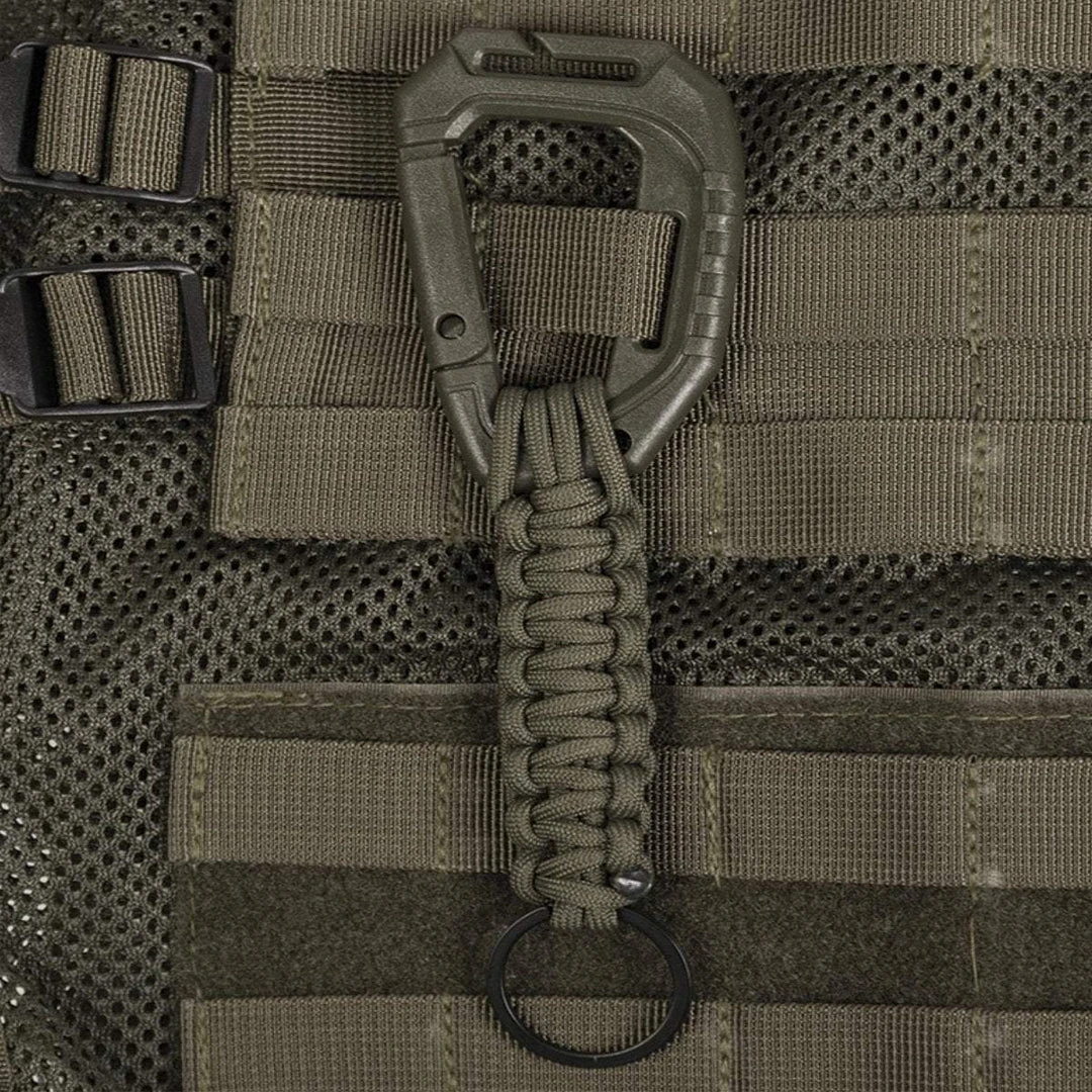 MIL-TEC PARACORD KEYHOLDER | With MOLLE Carabiner, D-Ring, 20.5cm 4 MIL-TEC PARACORD KEYHOLDER | With MOLLE Carabiner, D-Ring, 20.5cm