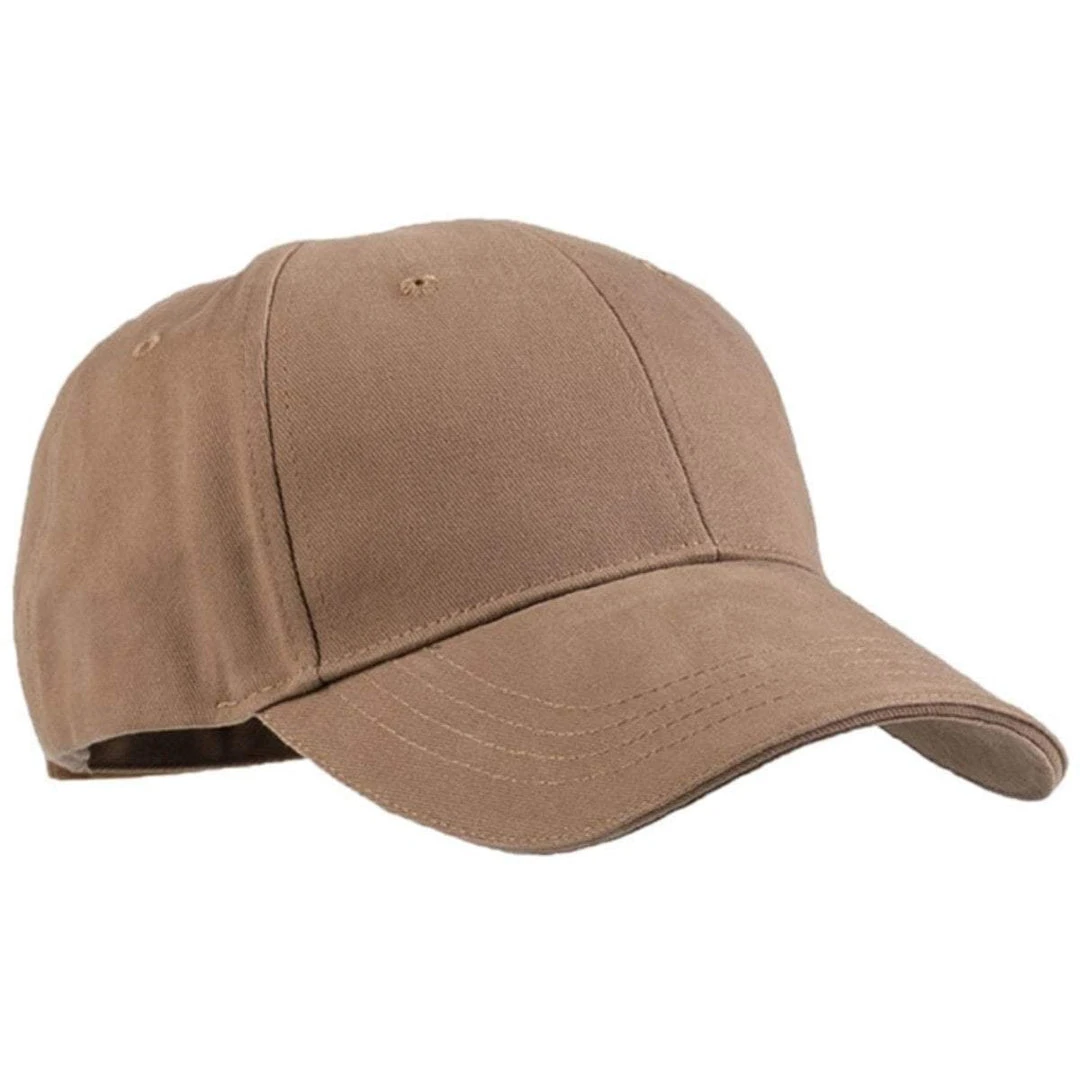 MIL-TEC PLAIN UNIFORM BASEBALL CAP | Men's Cotton Twill Strapback Hat Headwear 3 MIL-TEC PLAIN UNIFORM BASEBALL CAP | Men's Cotton Twill Strapback Hat Headwear