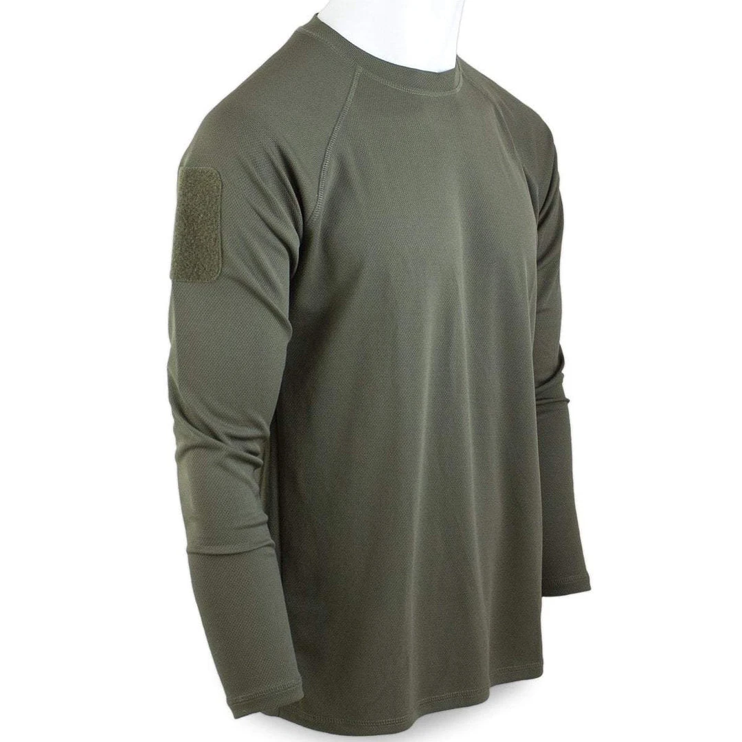 MIL-TEC QUICK DRY LONG SLEEVE SHIRT | Men's Mesh Base Layer Top 2 MIL-TEC QUICK DRY LONG SLEEVE SHIRT | Men's Mesh Base Layer Top
