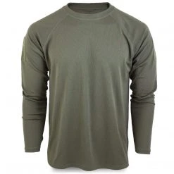 MIL-TEC QUICK DRY LONG SLEEVE SHIRT | Men's Mesh Base Layer Top