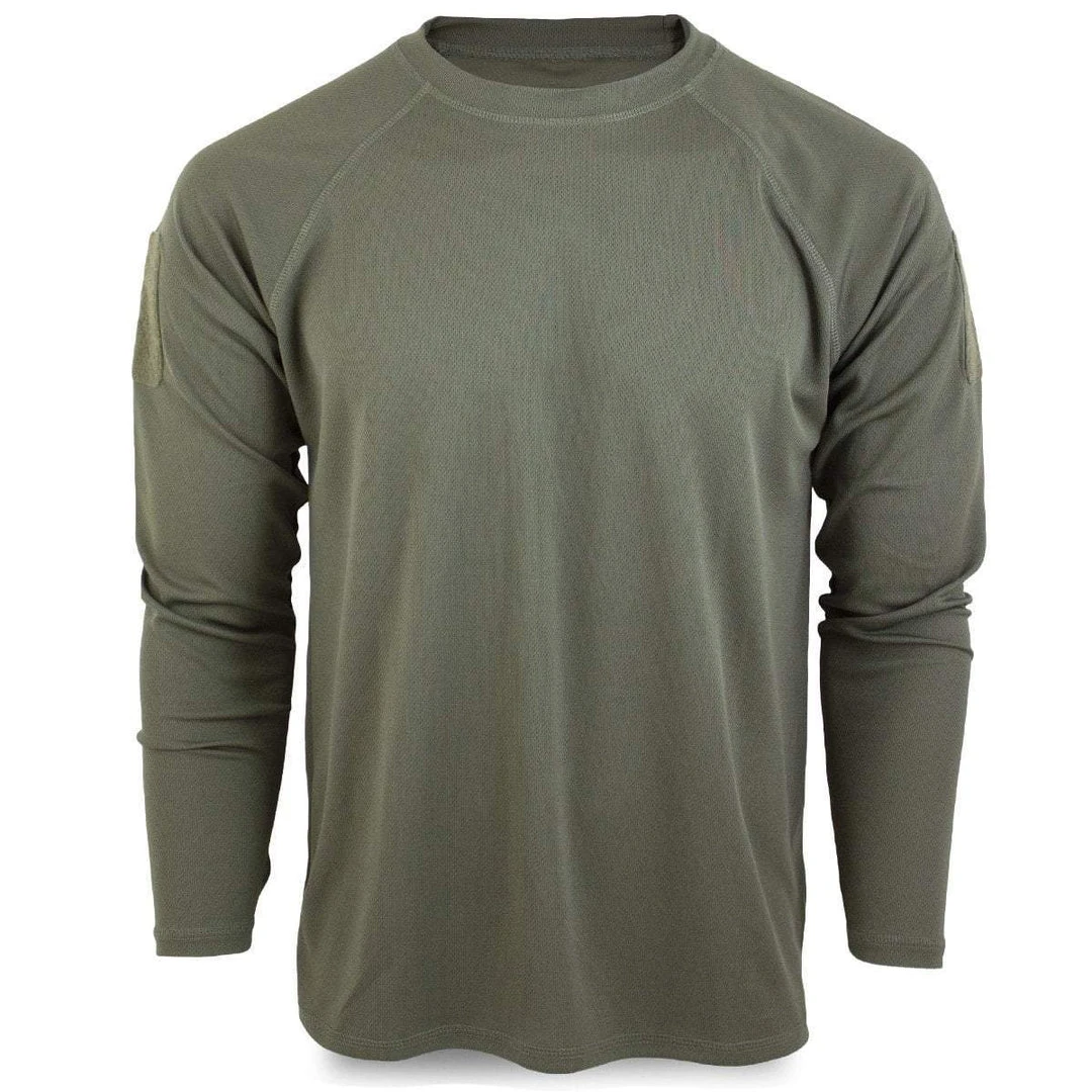 MIL-TEC QUICK DRY LONG SLEEVE SHIRT | Men's Mesh Base Layer Top 1 MIL-TEC QUICK DRY LONG SLEEVE SHIRT | Men's Mesh Base Layer Top