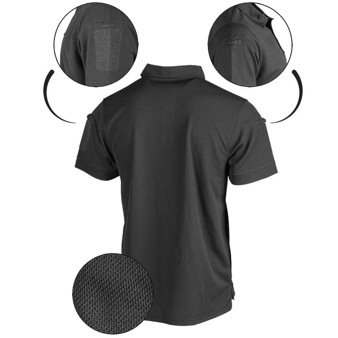 MIL-TEC QUICK DRY SHORT SLEEVE POLO | Men's Lightweight Shirt 2 MIL-TEC QUICK DRY SHORT SLEEVE POLO | Men's Lightweight Shirt