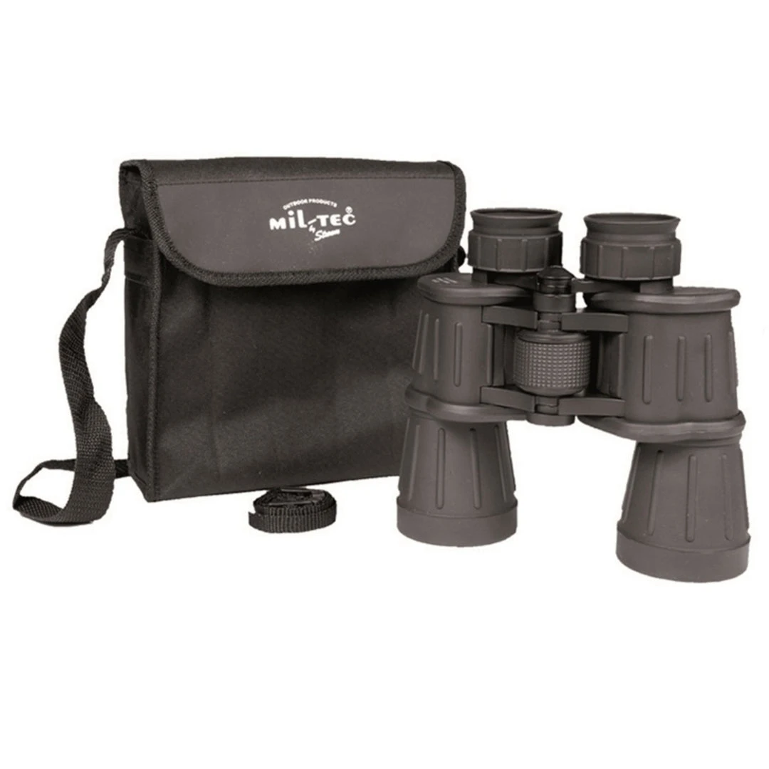 MIL-TEC 7x50 BINOCULARS | Rubber Coated, 7-Times Magnification, Black 2 MIL-TEC 7x50 BINOCULARS | Rubber Coated, 7-Times Magnification, Black