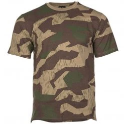 MIL-TEC GERMAN SPLINTER CAMO T-SHIRT | Men's Short Sleeve Army Tee