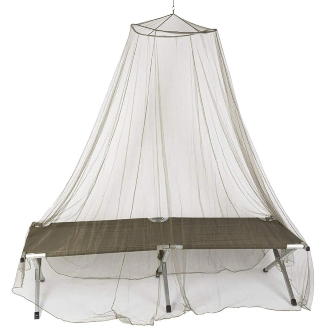 MIL-TEC SINGLE MOSQUITO NET | For Camp Bed, With Storage Bag 1 MIL-TEC SINGLE MOSQUITO NET | For Camp Bed, With Storage Bag