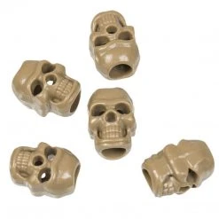 Clothing MIL-TEC SKULL CORD LOCKS | Plastic Toggles, Stoppers, Pack Of 10