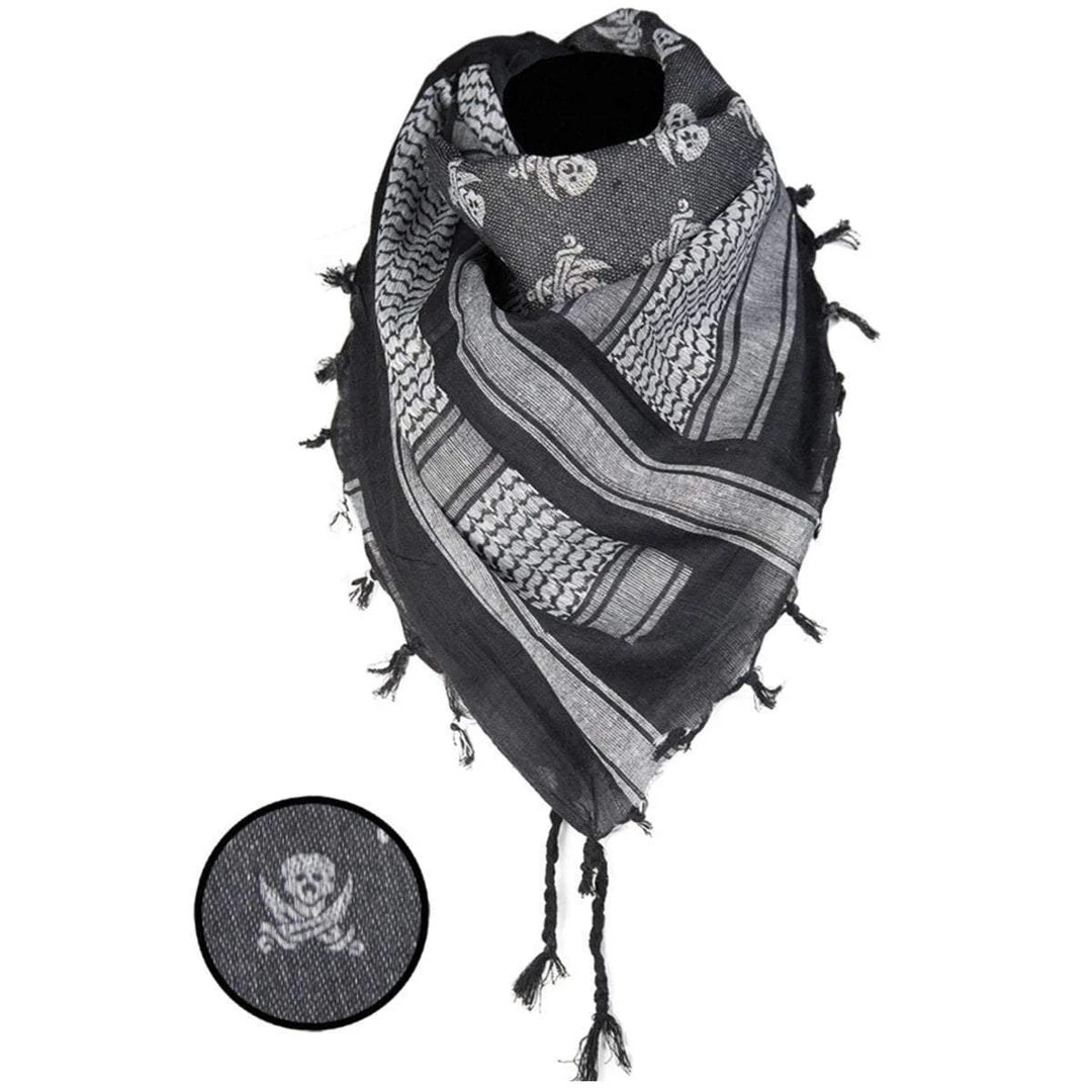 MIL-TEC SKULL SHEMAGH SCARF | Multi-Functional, 110cm X 110cm Clothing 1 MIL-TEC SKULL SHEMAGH SCARF | Multi-Functional, 110cm X 110cm Clothing