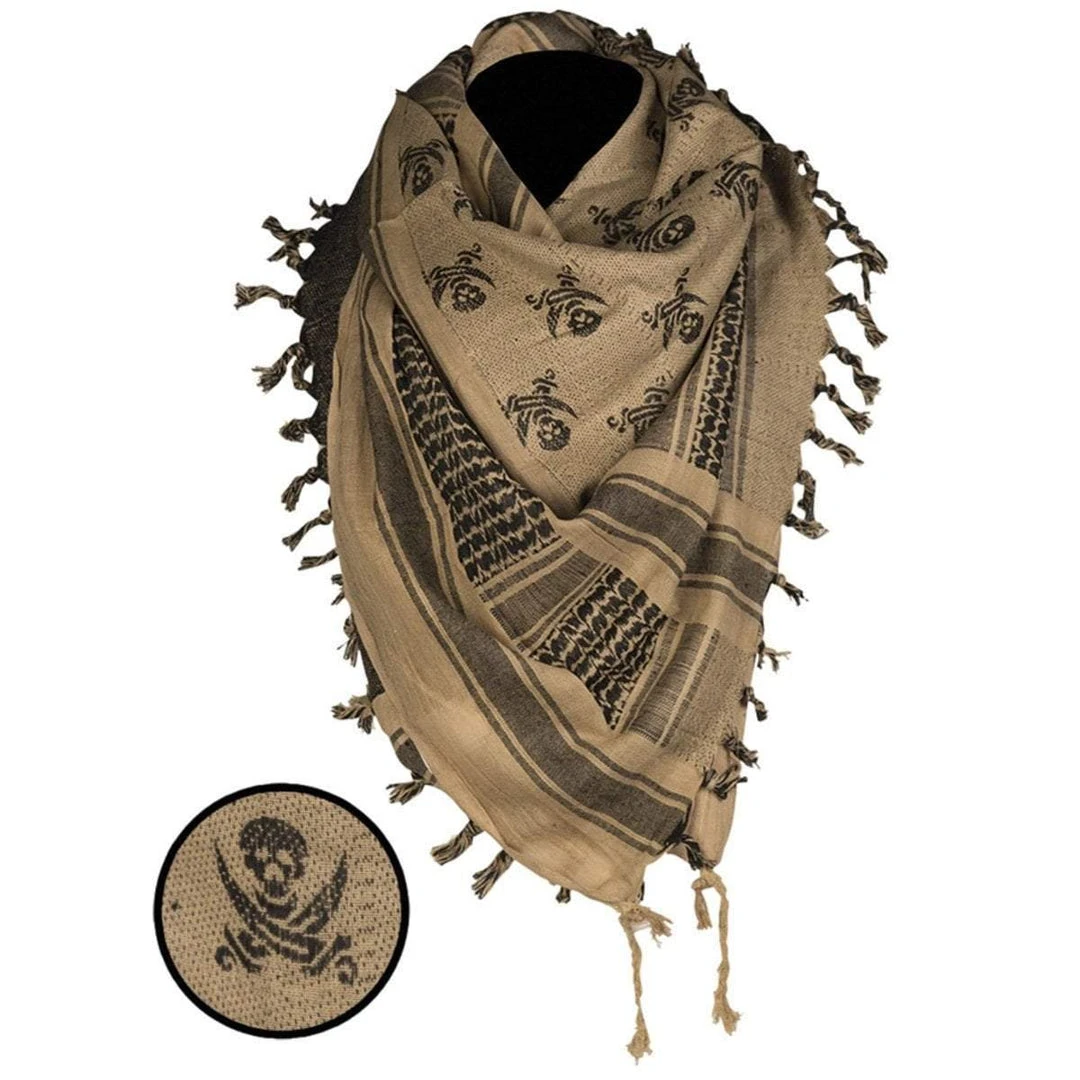 MIL-TEC SKULL SHEMAGH SCARF | Multi-Functional, 110cm X 110cm Clothing 3 MIL-TEC SKULL SHEMAGH SCARF | Multi-Functional, 110cm X 110cm Clothing